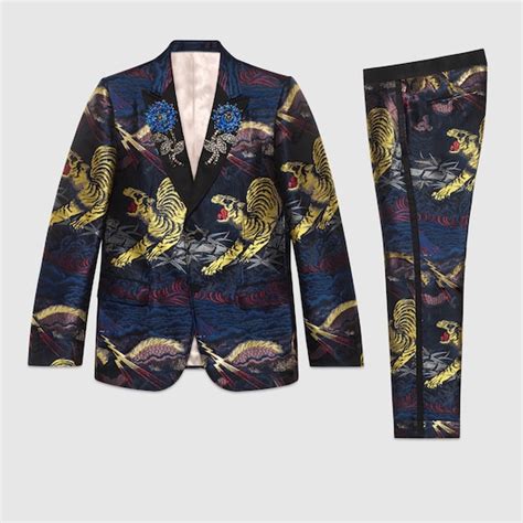 custom gucci suit|Gucci suit cost.